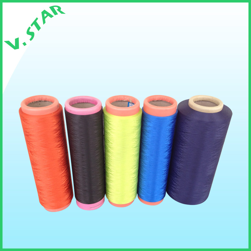 Nylon 6 DTY Dope Dyed Yarn